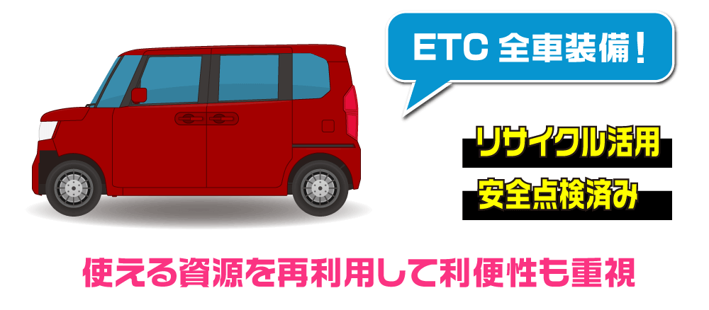 使える資源を再利用して利便性も重視